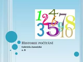 historie po t n