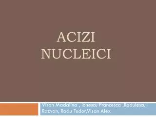 acizi nucleici