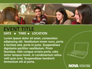 event title