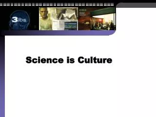 science is culture