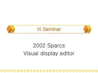 vi seminar