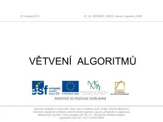 v tven algoritm