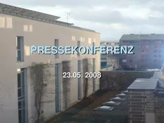 pressekonferenz