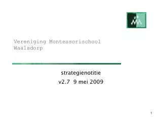 vereniging montessorischool waalsdorp