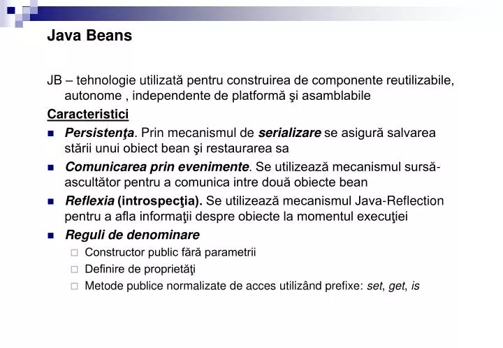 java beans