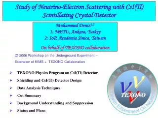 Study of Neutrino-Electron Scattering with CsI(Tl) Scintillating Crystal Detector