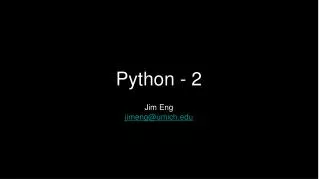 Python - 2