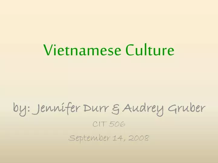 vietnamese culture