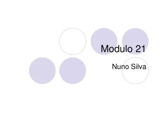modulo 21