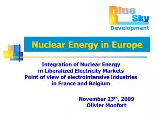 Nuclear Energy in Europe