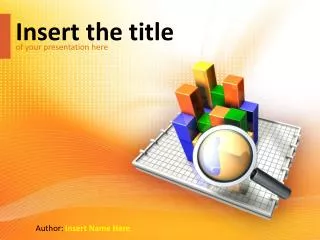 insert the title of your presentation here