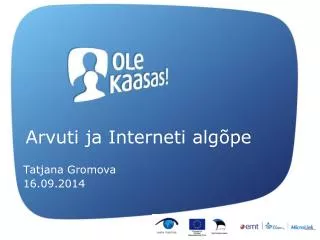arvuti ja interneti alg pe