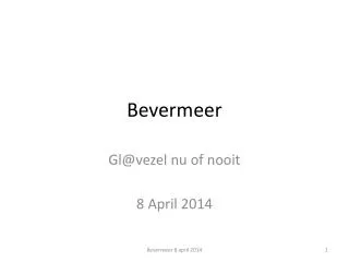 bevermeer