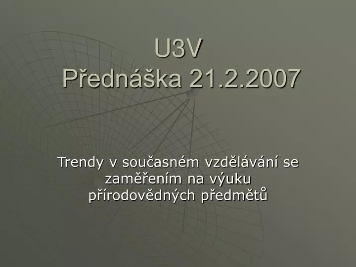 u3v p edn ka 21 2 2007