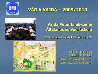 v r a vajda 2009 2010