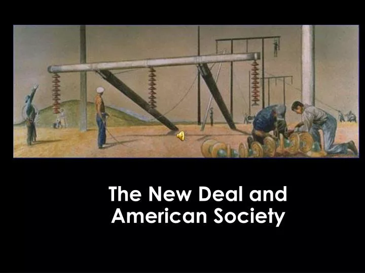the new deal and american society