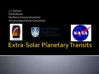 Extra-Solar Planetary Transits
