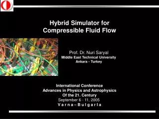 Hybrid Simulator for Compressible Fluid Flow