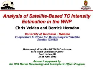 Analysis of Satellite-Based TC Intensity Estimation in the WNP