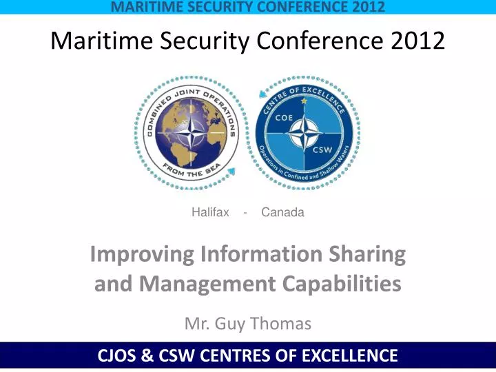 maritime security conference 2012