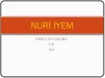 NURİ İYEM - slide 1