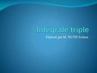 int grale triple