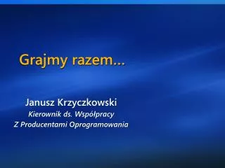 grajmy razem