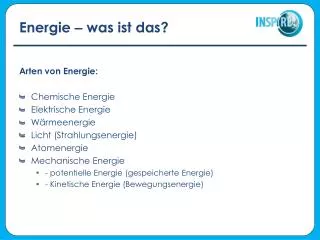 energie was ist das