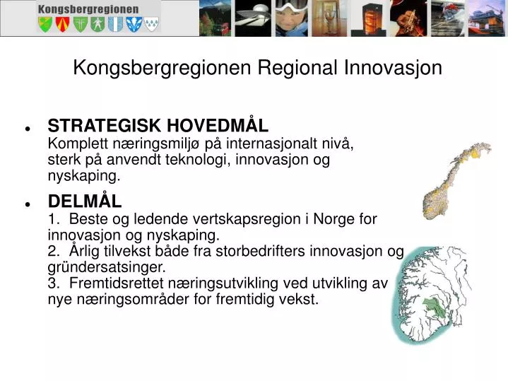 kongsbergregionen regional innovasjon