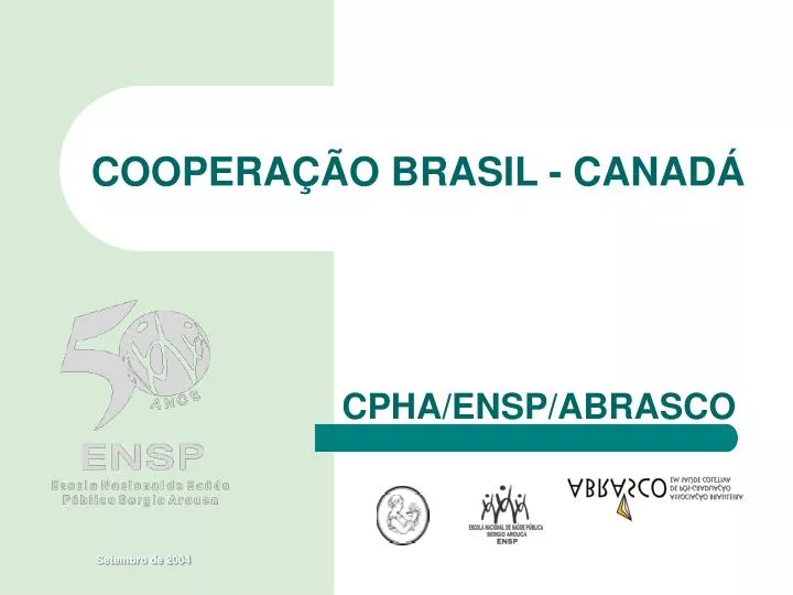 coopera o brasil canad