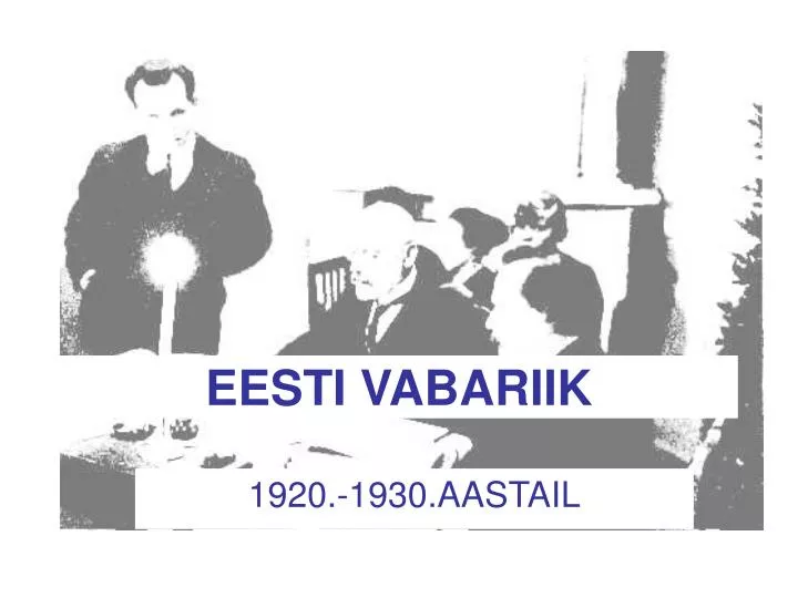 eesti vabariik
