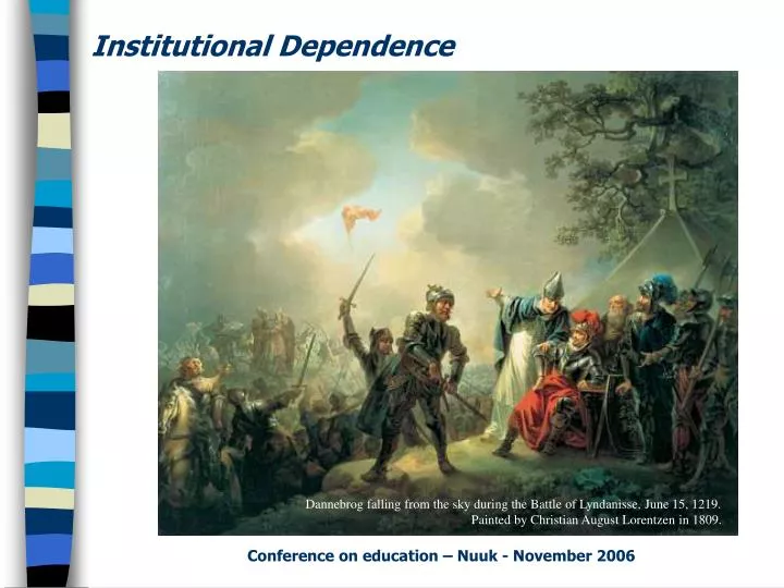 institutional dependence