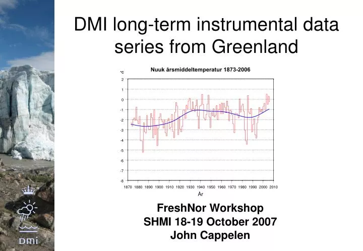 dmi long term instrumental data series from greenland