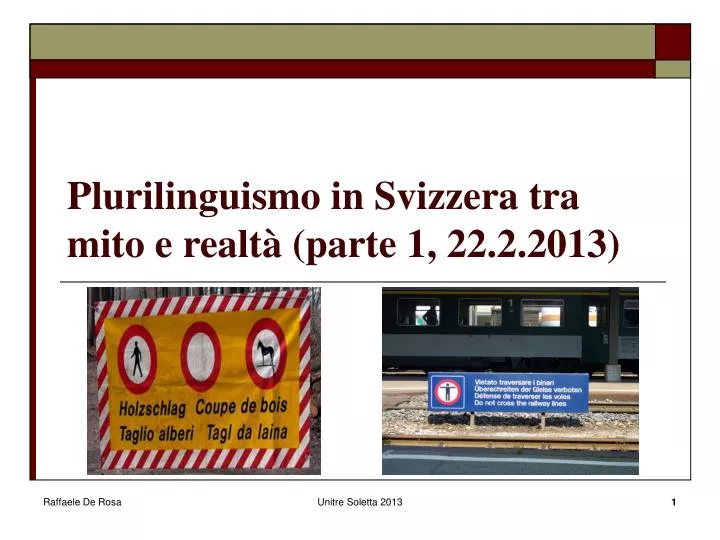 plurilinguismo in svizzera tra mito e realt parte 1 22 2 2013