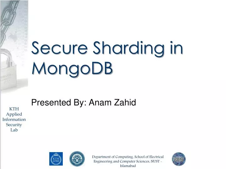 secure sharding in mongodb