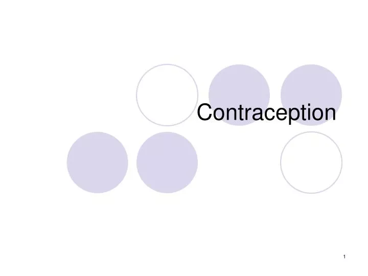 contraception