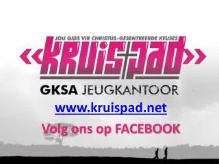 www kruispad net volg ons op facebook