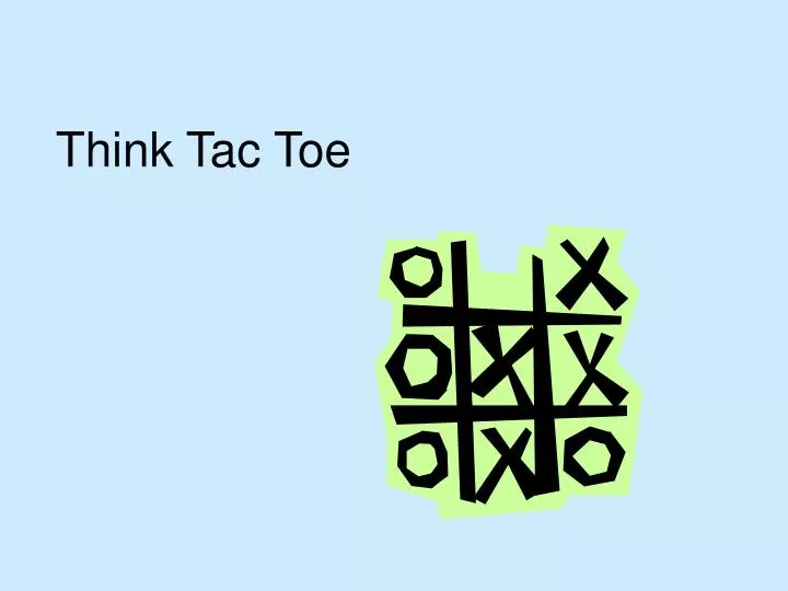think tac toe