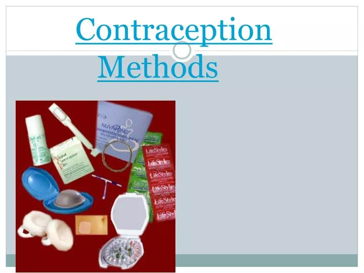 contraception methods