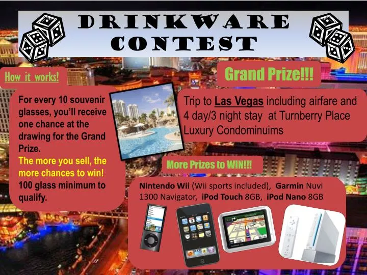 drinkware contest