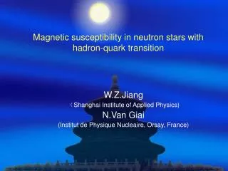 Magnetic susceptibility in neutron stars with hadron-quark transition
