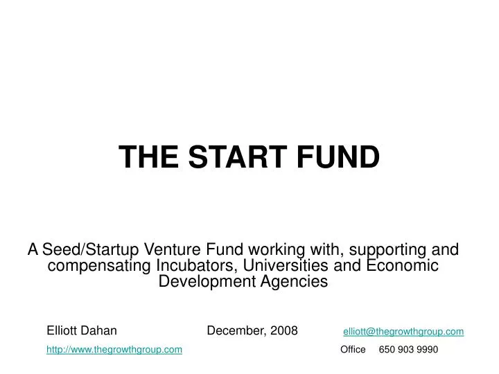 the start fund