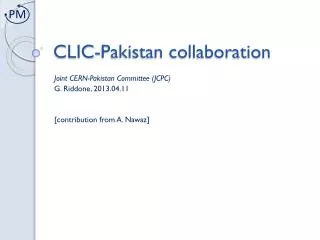 clic pakistan collaboration