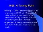 1968: A Turning Point - slide 1