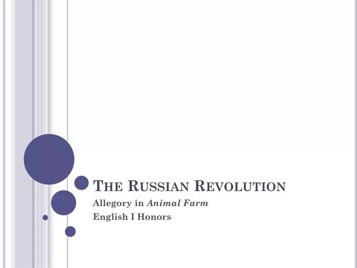 the russian revolution