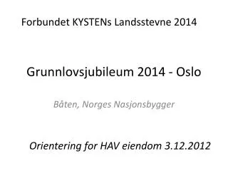 grunnlovsjubileum 2014 oslo
