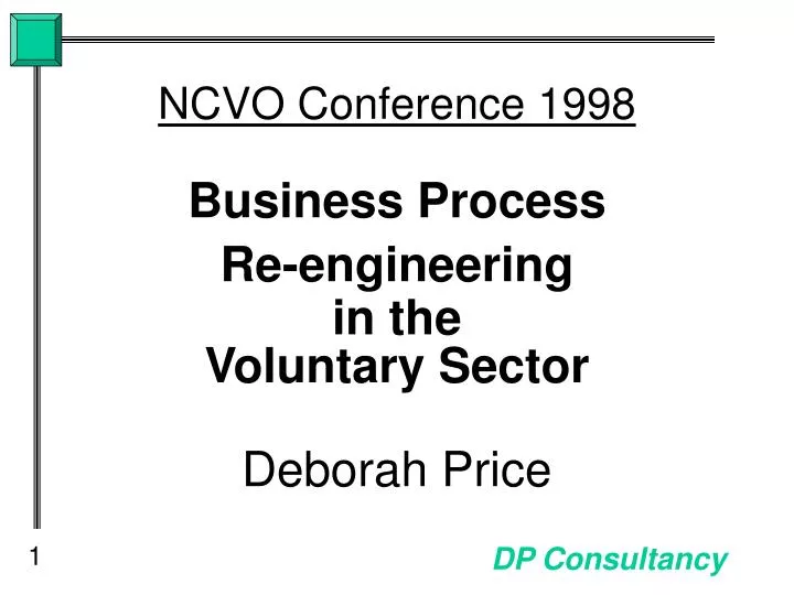 ncvo conference 1998