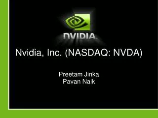 Nvidia, Inc. (NASDAQ: NVDA)