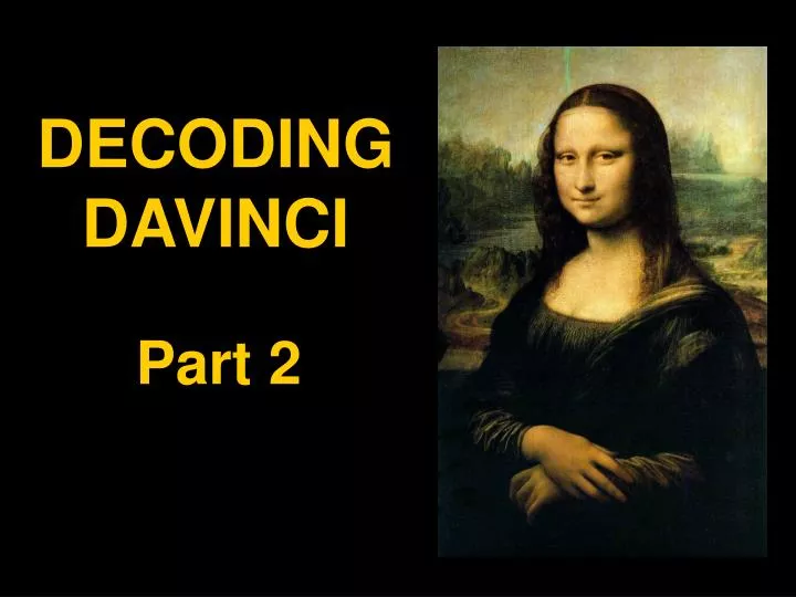 decoding davinci