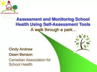 Assessment and Monitoring School Health Using Self-Assessment Tools